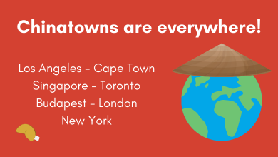 Chinatowns over de hele wereld