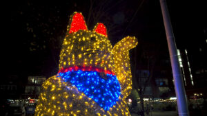 lichtobject lucky cat chinatown